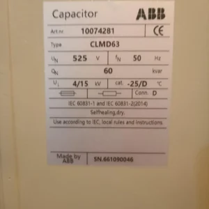 CAPACITOR ABB